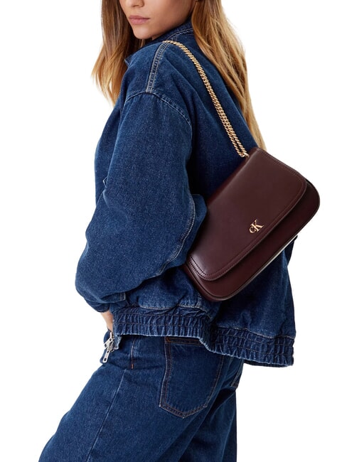 CK CONVERTIBLE Schultertasche / Umh&auml;ngetasche Fudge - Damentaschen