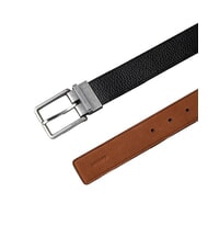 CALVIN KLEIN WARMTH BUCKLE Lederg&uuml;rtel - G&uuml;rtel
