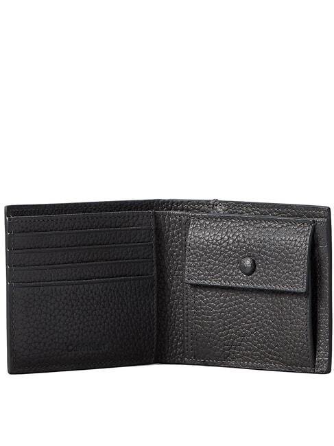 FOIL EMBOSSED Ledergeldb&ouml;rse f&uuml;r Herren ck Holzkohle - Brieftaschen Herren