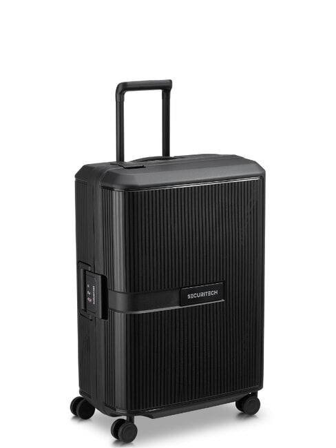 SECURITECH STONE Handgep&auml;cktrolley Schwarz - Handgep&auml;ck