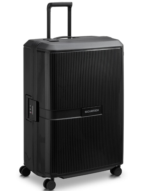 SECURITECH STONE Gro&szlig;er Einkaufswagen Schwarz - Harte Trolleys