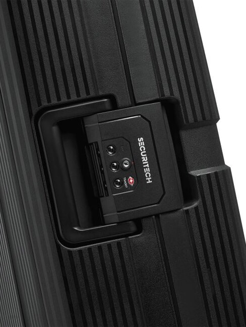 SECURITECH STONE Mittlerer Trolley Schwarz - Harte Trolleys