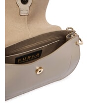 FURLA FLOW M M Lederhandtasche Leinen - Damentaschen - 5