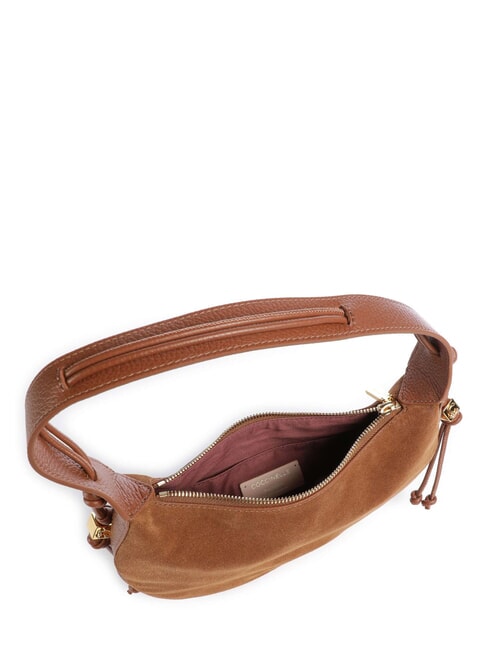 THESS SUEDE BIM Umh&auml;ngetasche Cognac - Damentaschen
