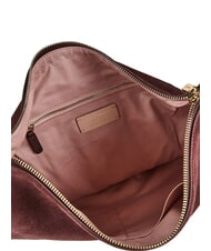 COCCINELLE THESS SUEDE BIM Maxi-Schultertasche aus Leder Beere - Damentaschen - 4