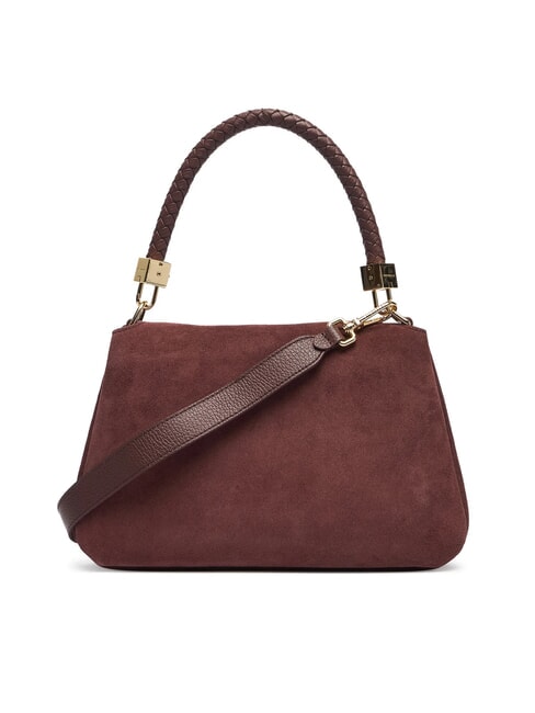 TIGGY SUEDE BIM Handtasche mit Schulterriemen Beere - Damentaschen