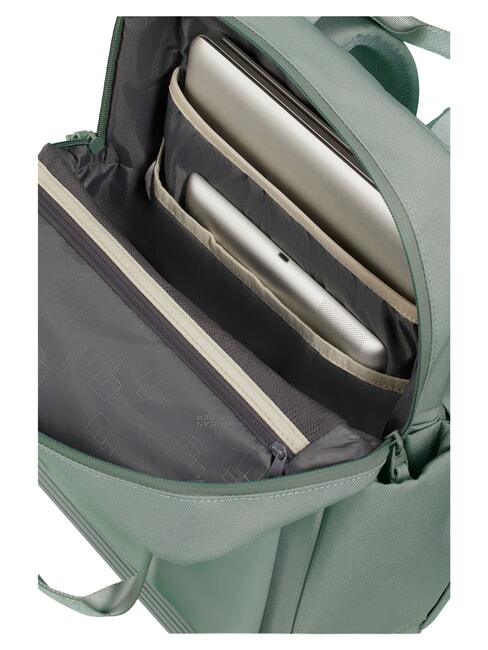 SOULPACK 15" Laptop-Rucksack Eisberggr&uuml;n - Rucks&auml;cke f&uuml;r Schule &amp; Freizeit