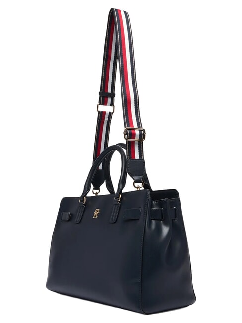 TH JOY Gro&szlig;e Handtasche mit abnehmbarem Schultergurt Raum blau - Damentaschen