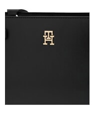 TOMMY HILFIGER TH JOY Schultertasche, doppelt tragbar Schwarz - Damentaschen - 4