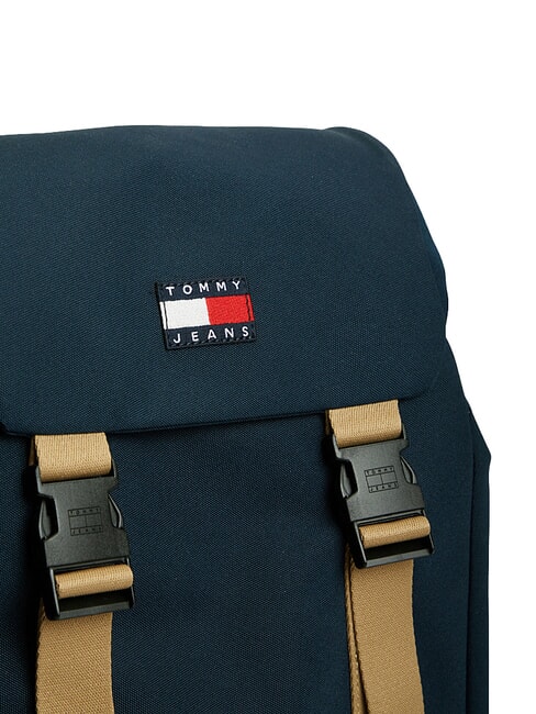 TJM COLORBLOCK Rucksack mit Klappe dunkles Nachtmarineblau - Rucks&auml;cke f&uuml;r Schule &amp; Freizeit