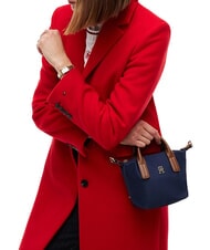 TOMMY HILFIGER POPETTE Handtasche mit Schulterriemen und Logo Raum blau - Damentaschen - 2