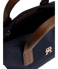 TOMMY HILFIGER POPETTE Handtasche mit Schulterriemen und Logo Raum blau - Damentaschen - 4