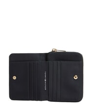 TOMMY HILFIGER TH ICON Mittelgro&szlig;e Geldb&ouml;rse mit Rei&szlig;verschluss und Logo Raum blau - Brieftaschen Damen - 3