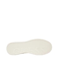 GUESS WESLI Turnschuhe Wei&szlig;es Gold - Damenschuhe - 5