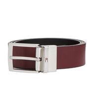 TOMMY HILFIGER ADAN Lederg&uuml;rtel Schwarz - G&uuml;rtel - 9