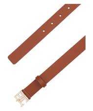 TOMMY HILFIGER TH LOGO Lederg&uuml;rtel Wintercognac - G&uuml;rtel - 4