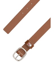 TOMMY HILFIGER TOMMY JEANS OVAL  Verk&uuml;rzbarer Lederg&uuml;rtel - G&uuml;rtel