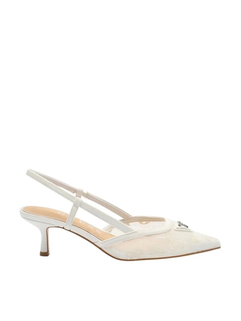 YANNO Dekollet&eacute; Wei&szlig; - Damenschuhe