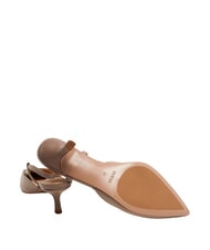 GUESS YANNO2 Lederdekollet&eacute; mit 5,8 cm hohem Absatz Nackt - Damenschuhe - 4