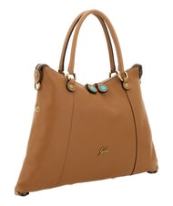 GABS THAMARA PLUS Mittelgro&szlig;e Schultertasche aus Leder L&ouml;we/Gams - Damentaschen - 2