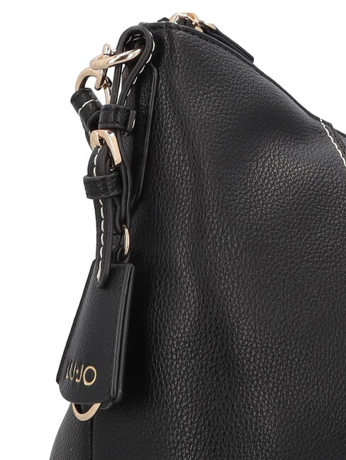 TREPIDA Schultertasche mit Schultergurt SCHWARZ - Damentaschen