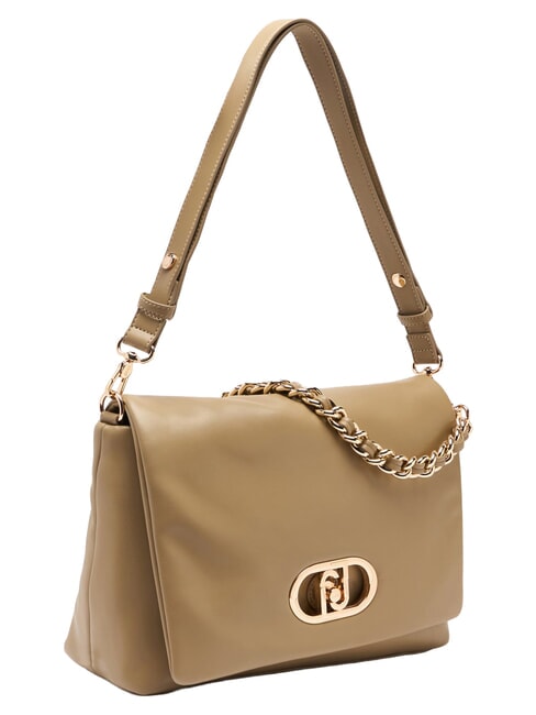 LAPUFFY Schultertasche mit Schultergurt Dreck - Damentaschen