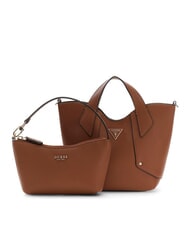 GUESS DARCY Handtasche mit Schulterriemen COGNAC - Damentaschen - 3