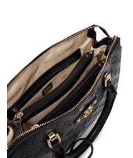 GUESS DITA Handtasche mit Schulterriemen schwarzes Logo - Damentaschen - 4
