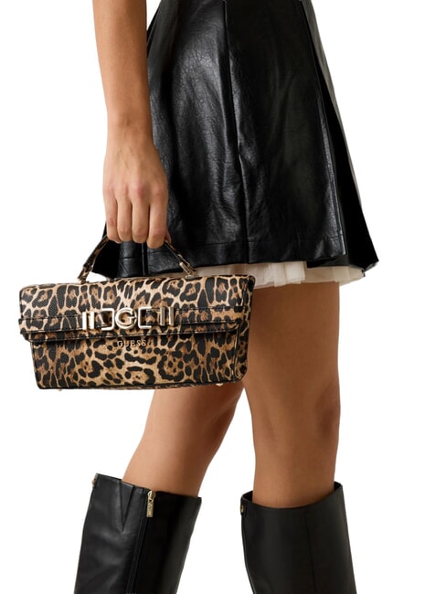 CIRENA Handtasche mit Schulterriemen Leopard - Damentaschen