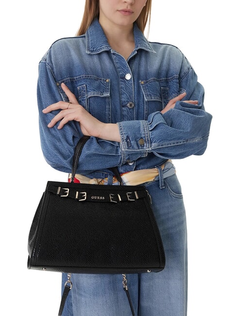 DOVIE Handtasche mit Schulterriemen SCHWARZ - Damentaschen