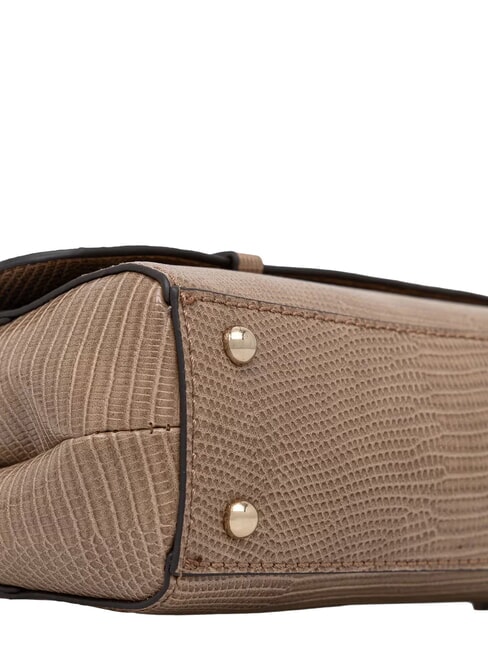 LEONA Schultertasche / Umh&auml;ngetasche BEIGE - Damentaschen