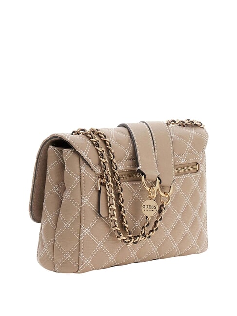 GIULLY2 Schultertasche / Umh&auml;ngetasche blasser Mokka - Damentaschen