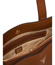 GUESS EVIE Umh&auml;ngetasche COGNAC - Damentaschen - 5