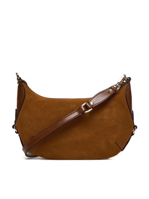 MARSHA Schultertasche aus Wildleder COGNAC - Damentaschen