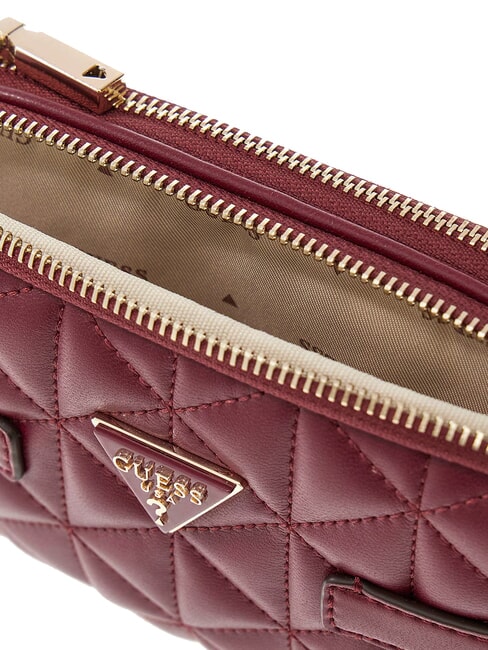 PAISLEIGH Mini-Schultertasche Burgund - Damentaschen