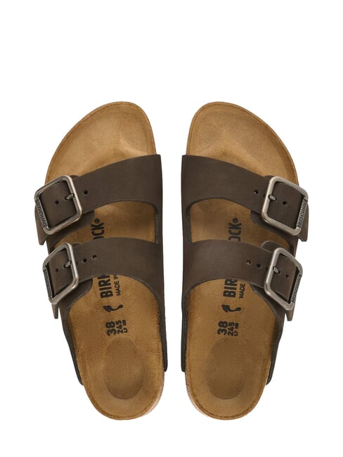 ARIZONA WB Ledersandalen Mokka - Herrenschuhe