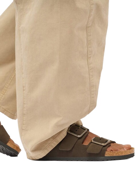 ARIZONA WB Ledersandalen Mokka - Herrenschuhe