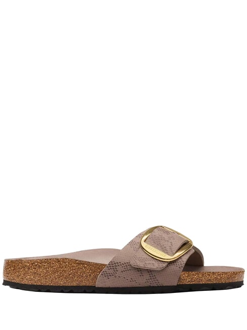 MADRID BIG BUCKLE Anatomische Sandalen Python-Strahl - Damenschuhe