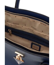 GUESS PATSIE 2 Handtasche mit Schulterriemen NAVY BLAU - Damentaschen - 4