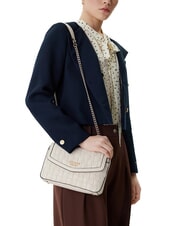 GUESS SANDY Schultertasche / Umh&auml;ngetasche NICHT-GERADE WEISS - Damentaschen - 2