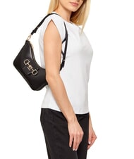 GUESS JANIE Schultertasche mit Schultergurt SCHWARZ - Damentaschen - 2