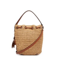 GUESS OFELIA Mini-Beuteltasche mit Schultergurt natur / cognac - Damentaschen - 3