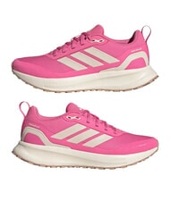 ADIDAS RUNFALCON 5 Reflektierende Laufschuhe Rosa - Damenschuhe - 7