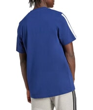 ADIDAS 3 STRIPES Kurz&auml;rmeliges T-Shirt mit Rundhalsausschnitt Blau - Herren-T-Shirts - 2