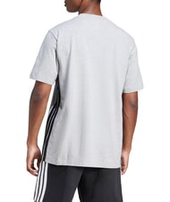 ADIDAS 3 STRIPES Kurz&auml;rmeliges T-Shirt mit Rundhalsausschnitt grau - Herren-T-Shirts - 2