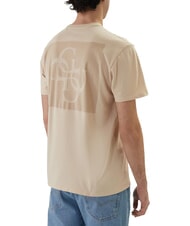 GUESS BASIC 4G MIST Baumwoll-T-Shirt - Herren-T-Shirts