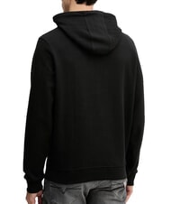 GUESS TEXTURED PATCH LOGO Kapuzenpullover jetbla - Sweatshirts Herren - 2