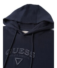 GUESS TEXTURED PATCH LOGO Kapuzenpullover smartblue - Sweatshirts Herren - 3