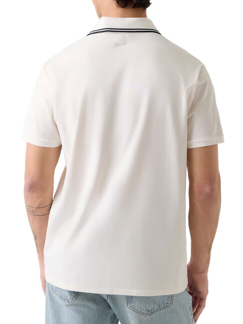 PAUL PIQUE Kurzarm-Poloshirt Salz wei&szlig; - Herren-Polo-Shirts/Herren-Polo-Shirt/Herrenpoloshirt/Herrenpoloshirts