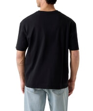 GUESS ACID WASH Baumwoll-T-Shirt jetbla - Herren-T-Shirts - 2